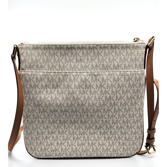 NWOT Michael Kors Signature Bedford Flat Small Crossbody $178.00 - Picture 2 of 3